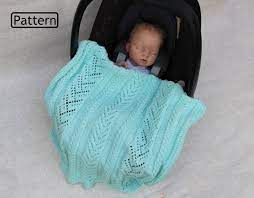 Knitting Pattern For Babies Blanket Car