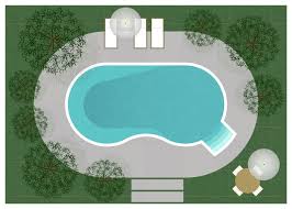 Premium Vector Swimming Pool Layout