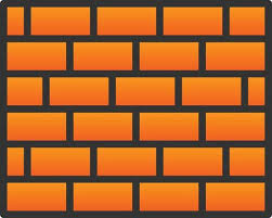 Brickwall Vector Icon Design 16498455