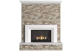 Fireplace Stone Modern Artdeco 3d Model