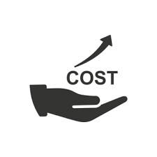High Cost Rising Costs Increase Vector