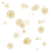 Glitter Golden Snowflake Snowflake