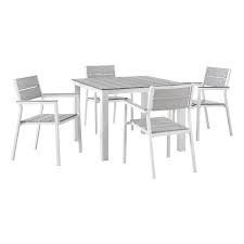 Modern Aluminum Patio Dining Set