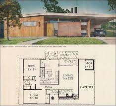 Mid Century Modern House Plans