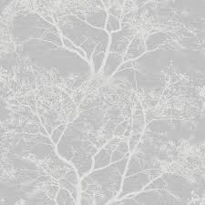Whispering Trees Glitter Wallpaper