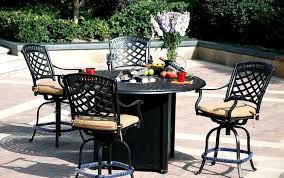 Propane Fire Pit Table 5pc Sedona