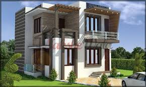 25x40sqft Contemporary Duplex House