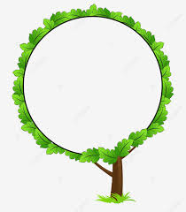 Blank Tree Frame Icon White Nature