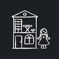 Dollhouse Vector Art Png Images Free