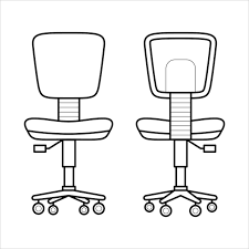 Premium Vector Modern Chair Element