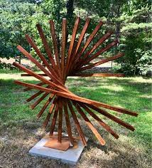 Large Modern Abstract Sculpture Made