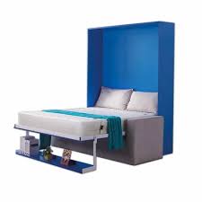 Queen Size Wall Mounted Bed With Sofa