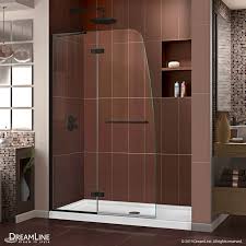 Aqua Ultra 45 In Hinged Shower Door