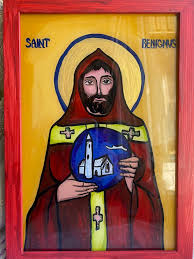Saint Benignus Of Armagh Icon Catholic
