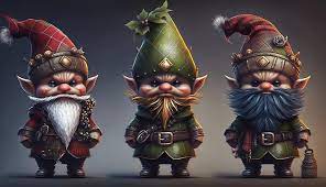 Premium Photo Evil Gnomes Generative Ai