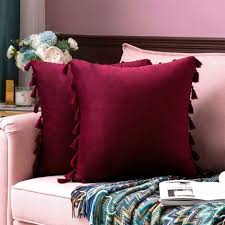 Velvet Decorative Throw Pillow Covers