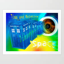 Tardis Time And Relative Dimension In