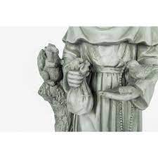 Luxenhome St Francis Garden Statue