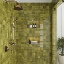 4x4 Silken Glossy Green Ceramic Square Tile Glossy Green Ceramic Tile Glossy Green Square Tile Full