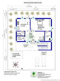 40x50 Floor Plans North Facing House