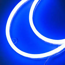 Wall Lamp Blue Neon With Remote Control