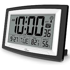 Wallarge Atomic Clock With Indoor