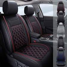 Pu 2 5 Seat Cover Luxury Leather Front