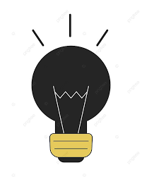Color Vector Object Of Light Bulb