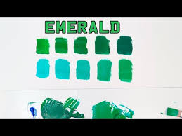 Color Emerald Green Paint Easy