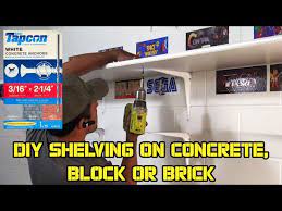 Concrete Block Or Brick Wall