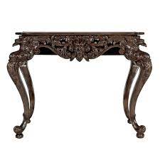 Top Wood Console Table Af7359