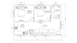 2bhk House Plan Pdf Free 20 X