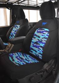 Ford Bronco Pattern Seat Covers Wet Okole