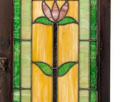 Richly Colored Stained Glass Window