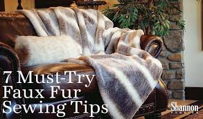 7 Must Try Faux Fur Sewing Tips