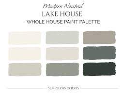 House Paint Palette Cabin Paint Colors