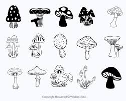 Mushroom Svg Cute Mushrooms Svg