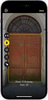 Detect Doors Around You Using Magnifier