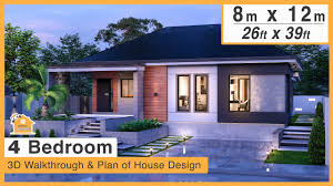 Modern Bungalow 4 Bedroom House
