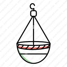 Hanging Basket Vector Icon