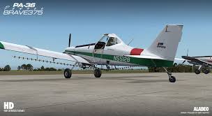 piper pa 36 ee brave 375 for fsx
