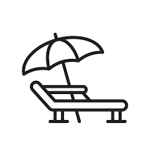 Summer Umbrella Icon Vector Ilration