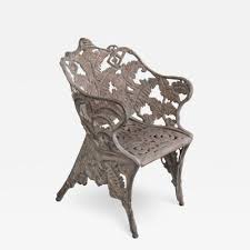 Vintage Victorian Cast Iron Garden Chair