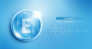Drop Water Vitamin E Blue And Structure