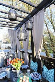 31 Stylish Outdoor Curtain Ideas To