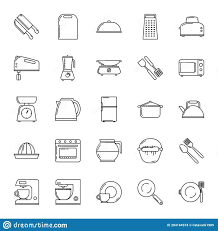 Kitchen Equipment Iconset Cooking