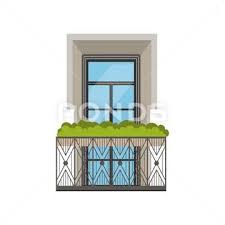 Classical Balcony With Wrought Iron