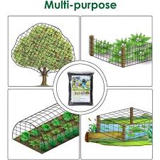 Garden Netting Protects Fruit Trees