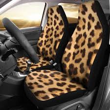 Leopard Print Leopard Wildlife Car Seat