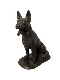 Small Bronze Dog 20th Century For